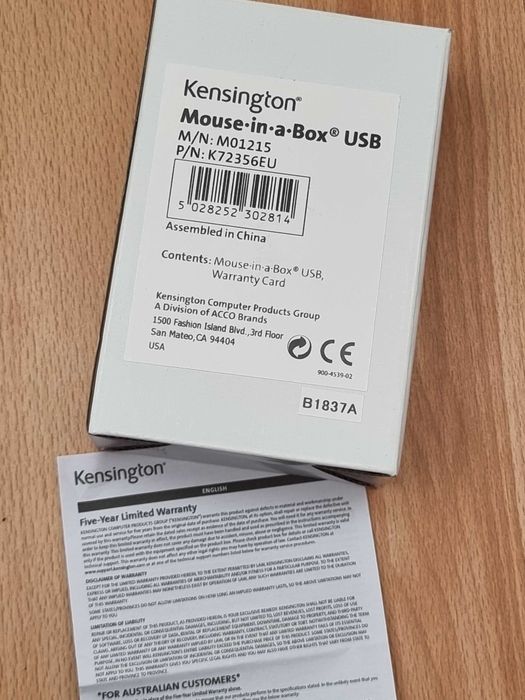 Mouse Kensington Premium