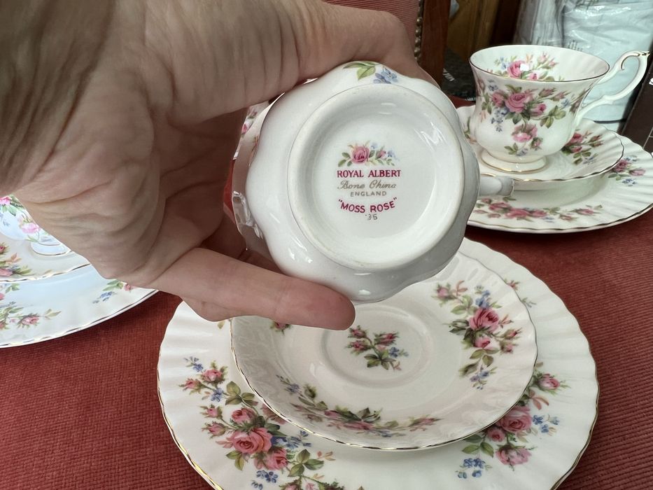 Set Royal Albert Moss Rose