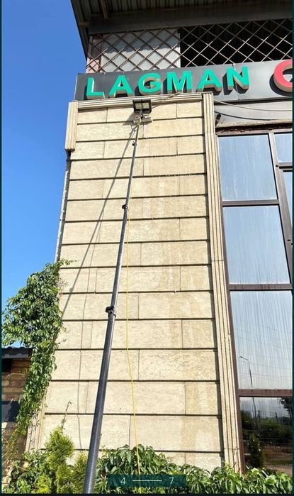 Мойка окон и фасадов