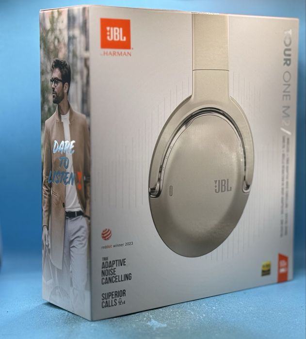 НОВО!!! Аудио слушалки Over-ear JBL Tour One M2, Noise Canceling