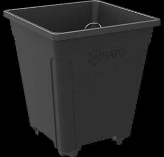 Пластмасови саксии за цветя, билки, рози, малини, боровинки и др.