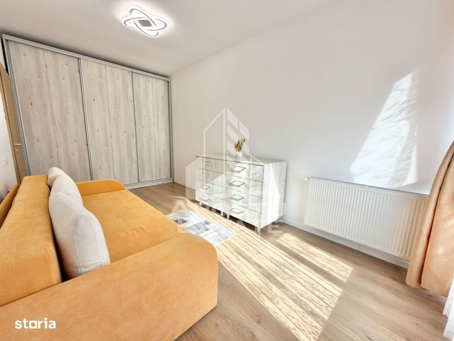Apartament cu 3 camere mobilat la etajul 2 cu lift in Giroc la asfalt.