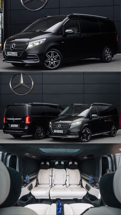 Mercedes V-Class в аренду с водителем | VIP трансфер Аренда авто Виано