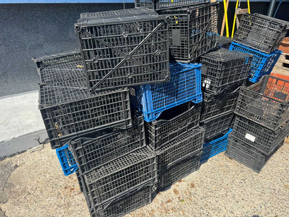 щайги  кубчета / касетки пластмасови втора употреба