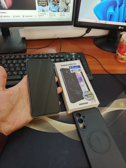 Samsung A53 5G 6/128gb(2023) iwlawi zur aybi yuq tozza telefon