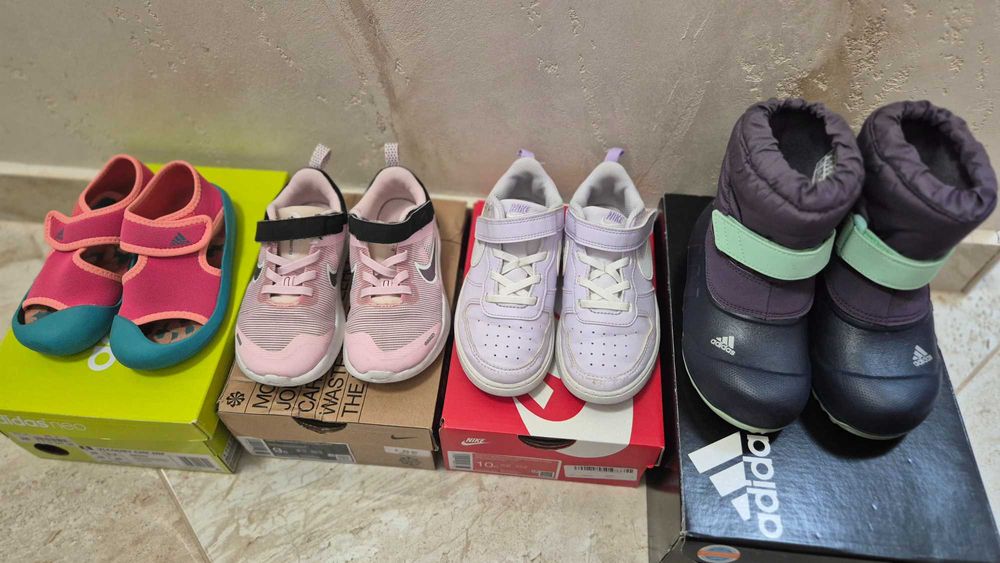 Детски обувки Nike,Adidas, U.S.Polo, Ponki, Mayoral и др.