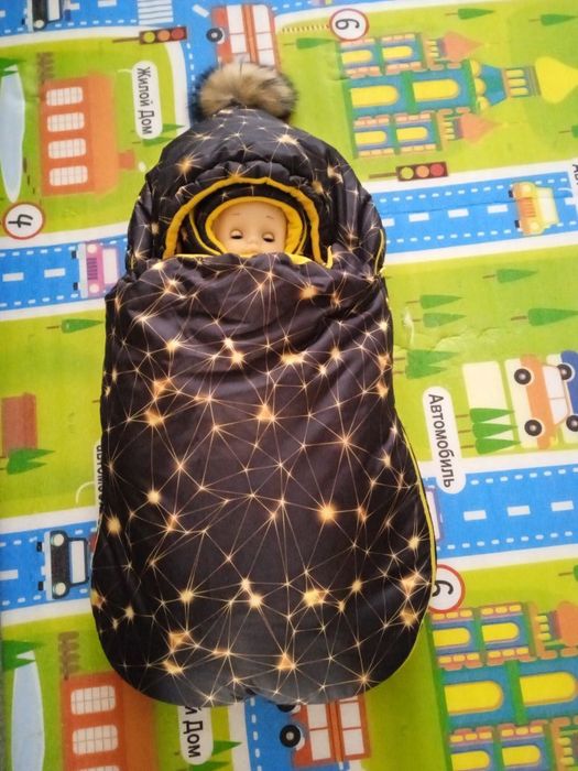 Комплект на выписку, зима.