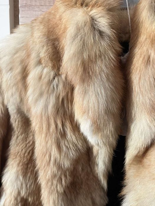 Естествено палто от лисица