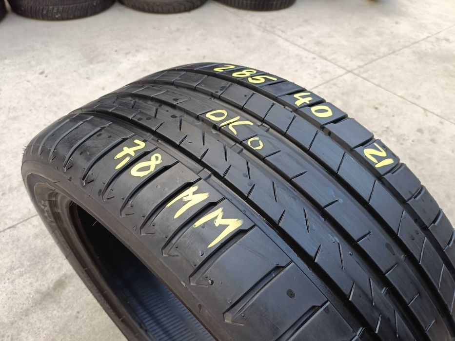O anvelopa vara 285 40 21 Bridgestone Alenza 001 profil de 7,8 mm
