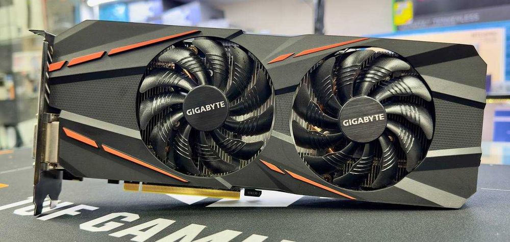 Продается б/у видеокарта GIGABYTE GTX1060 GAMING 3GB