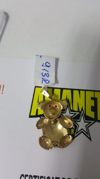 Pandantiv aur galben 14k (m3)