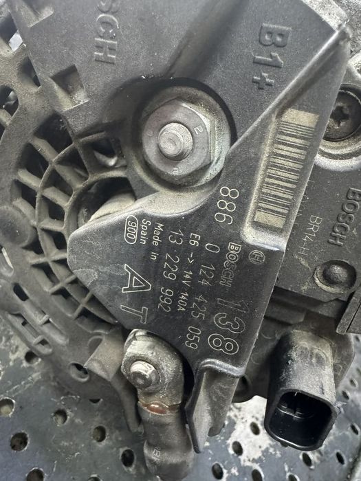 Alternator 1.9 cdti saab 9-3 0124425059 13229992