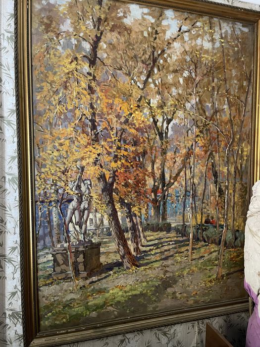 Картина живопись 1957 года.