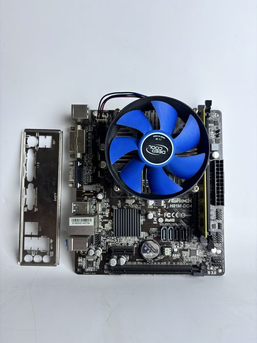 Материнская плата H81 с core i3