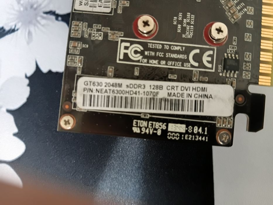 Видеокарта gt630 на 2гб palit