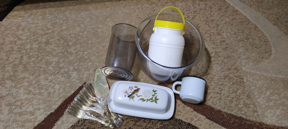 Хрусталь, набор, ваза, сальник, статуэтки.