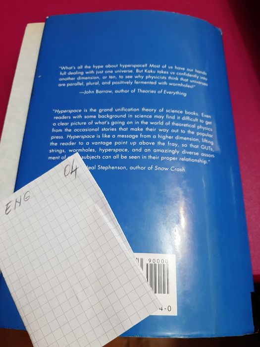 Carte (engleză) Hyperspace / Michio Kaku