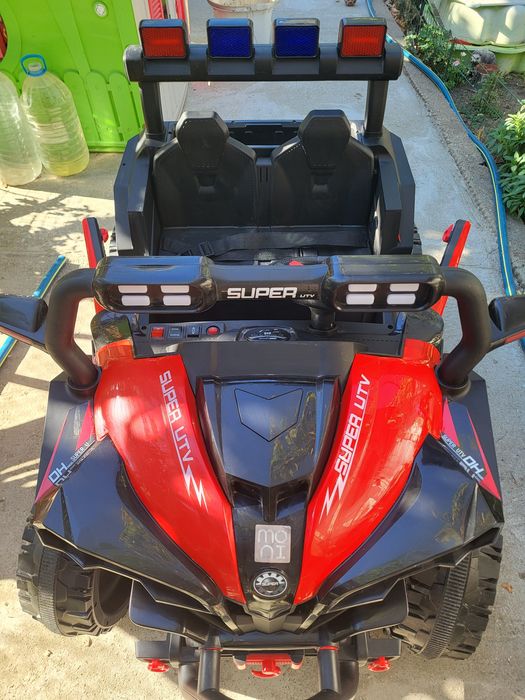 Нов акумулаторен джип Moni BEAST 12V (За ремонт / Неработещ)