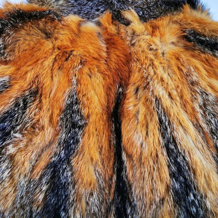 Haină blană naturală de damă vulpe