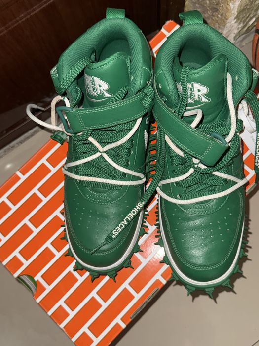 Vand Off White x Nike Air Force 1 Mid "Pine Green"