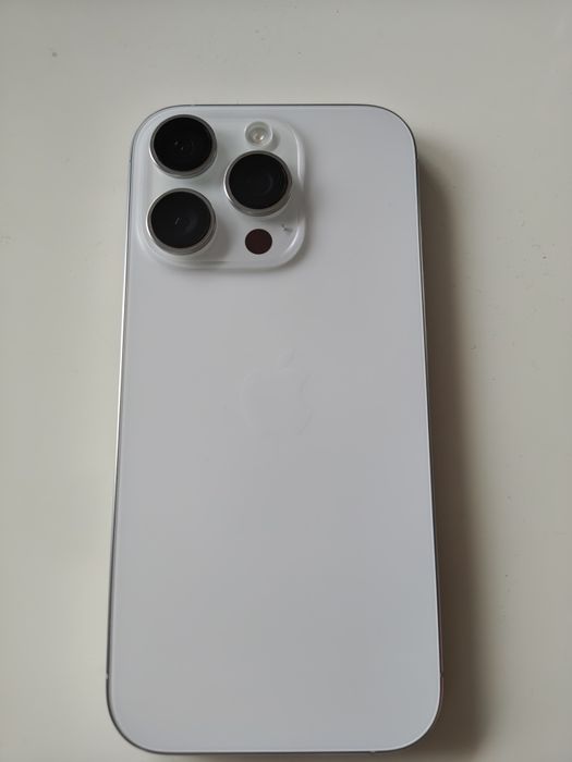 iPhone 16 Pro white titanium
