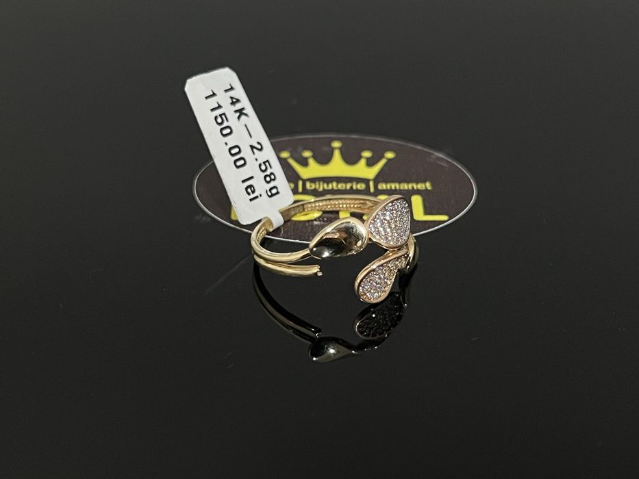 Bijuteria Royal CB: Inel dama aur 14k 2,58gr