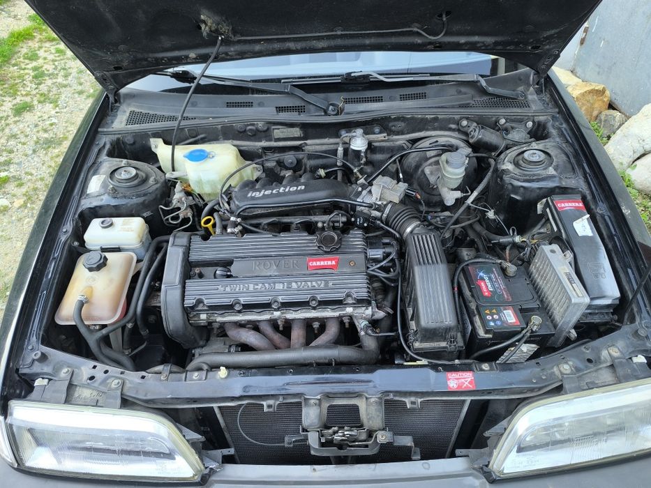 Rover 214 cabriolet neagra 1.4 benzină 1993 (vehicul cu posibilitate de vehicul istoric)