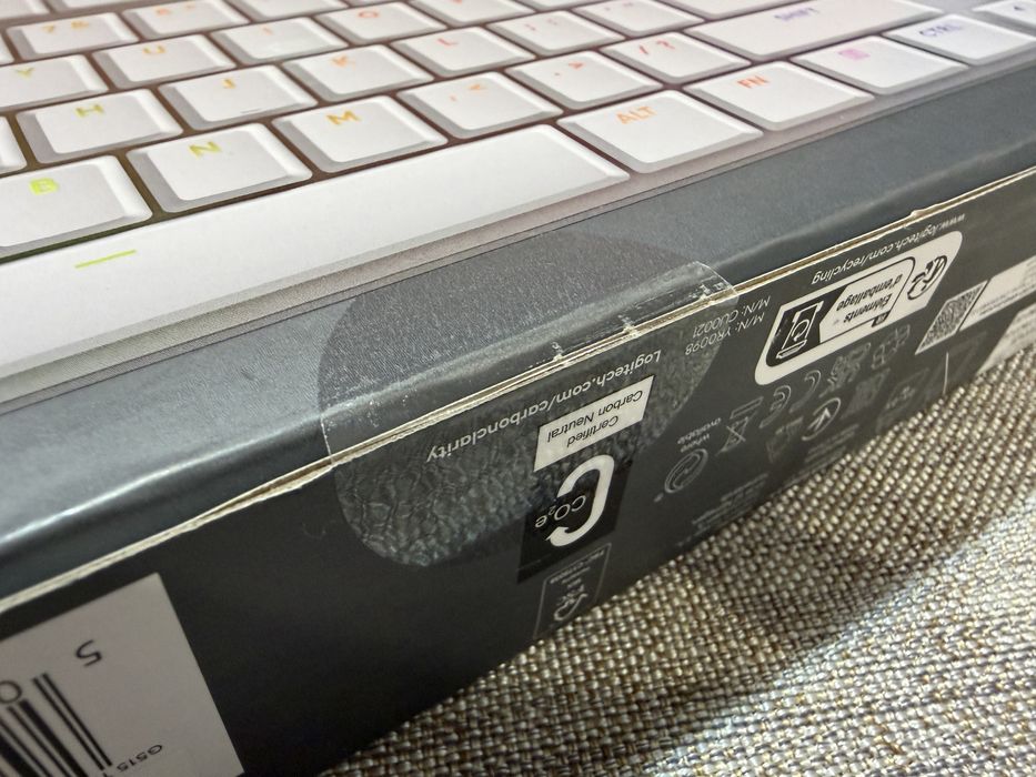 Клавиатура LOGITECH G515 LIGHTSPEED TKL White. Официална. Гаранция.