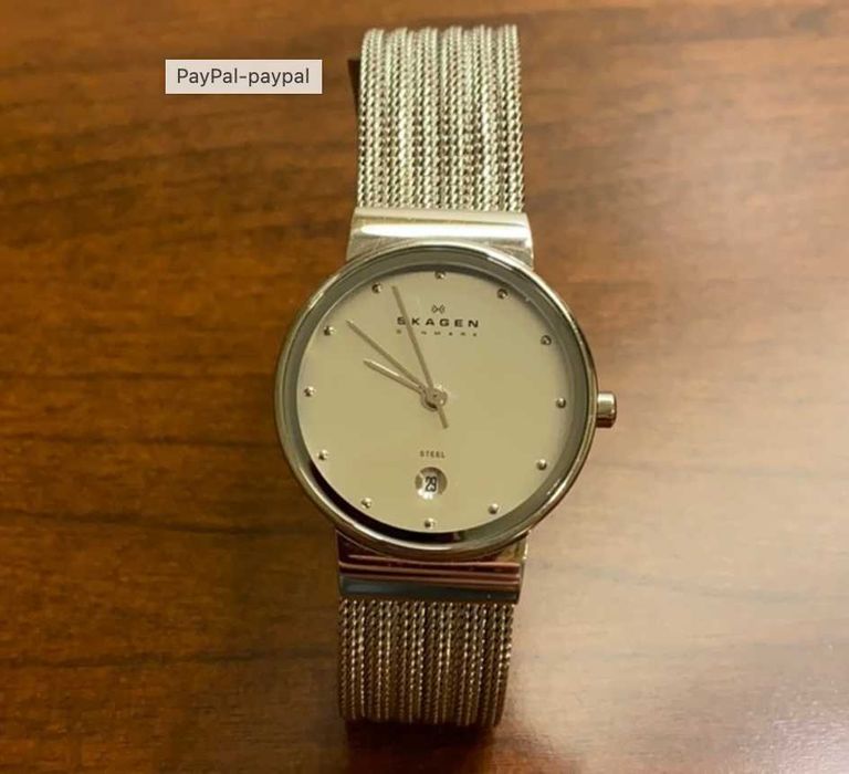 Ceas dama Skagen silver,  35Sss1 Analog Quartz Women Ladies Danish Design