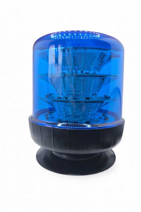 Аварийна сигнална лампа Blue 72LED Буркан за таван син Маяк