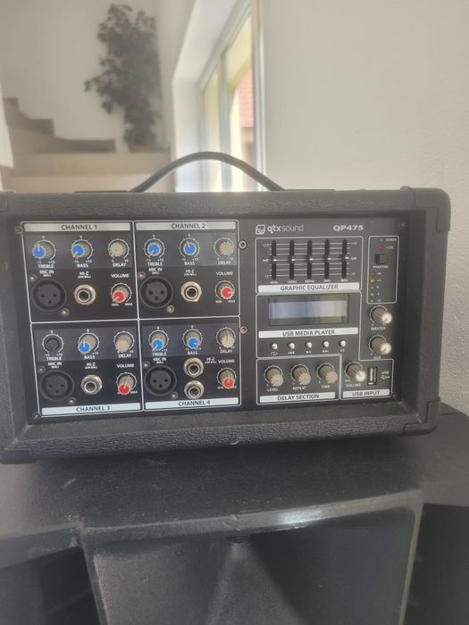 Mixere amplificate cu efecte bune