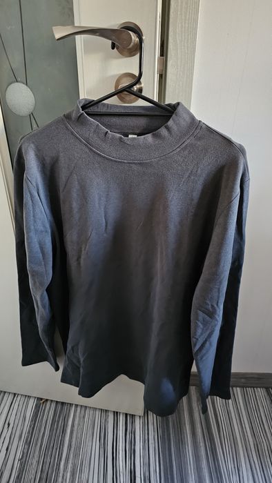 Bluza sport pentru barbati, uscare rapida, protectie solara UPF 50+, albastru