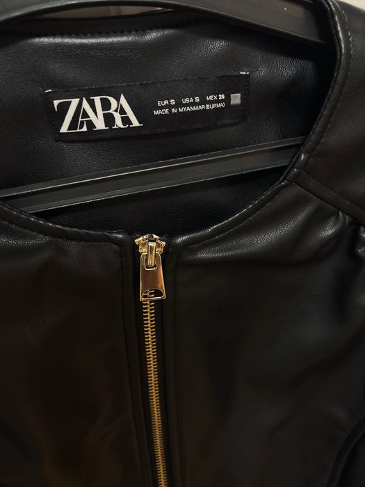 Кожено яке ZARA