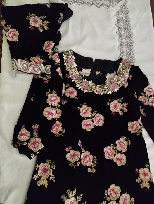 Женское платье со штанамт