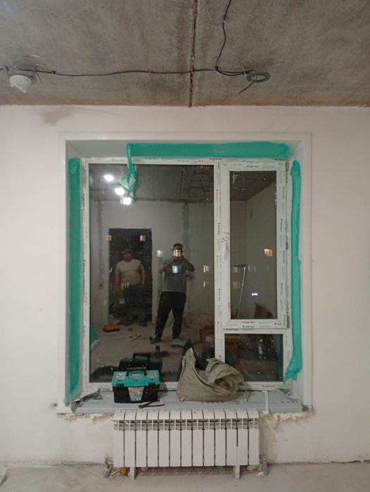 Установка пластика окон и витражи
