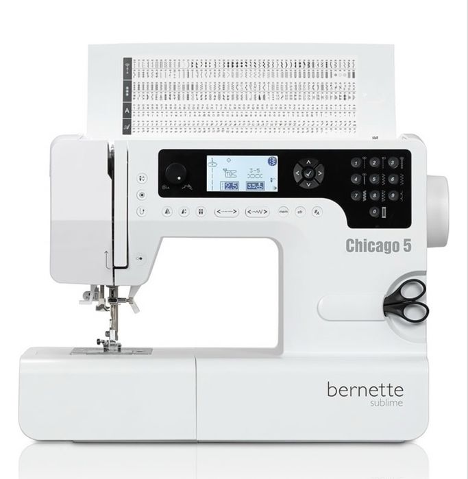 Швейная машина Bernina Bernette Chicago 5 белый