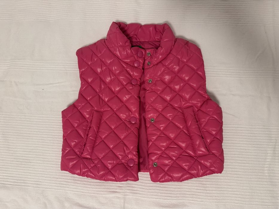 Vesta groasă Benetton 7/8 ani