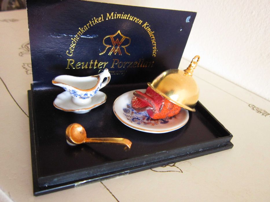 cadou deosebit rar Reutter Germany miniaturi  Dollhouse 1:12