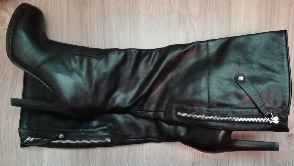 Сапоги зимние, новые. Натуральная кожа. Basconi. Баскони