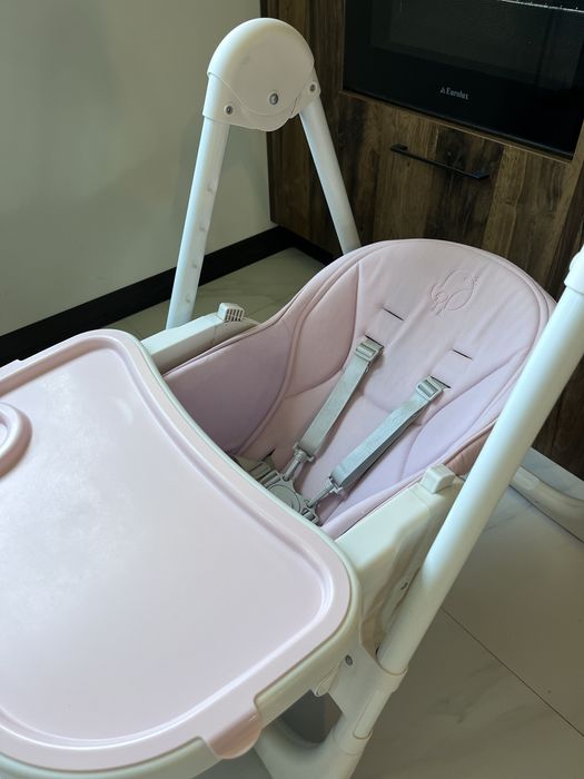 KIKKA BOO Стол за хранене Pastello PINK