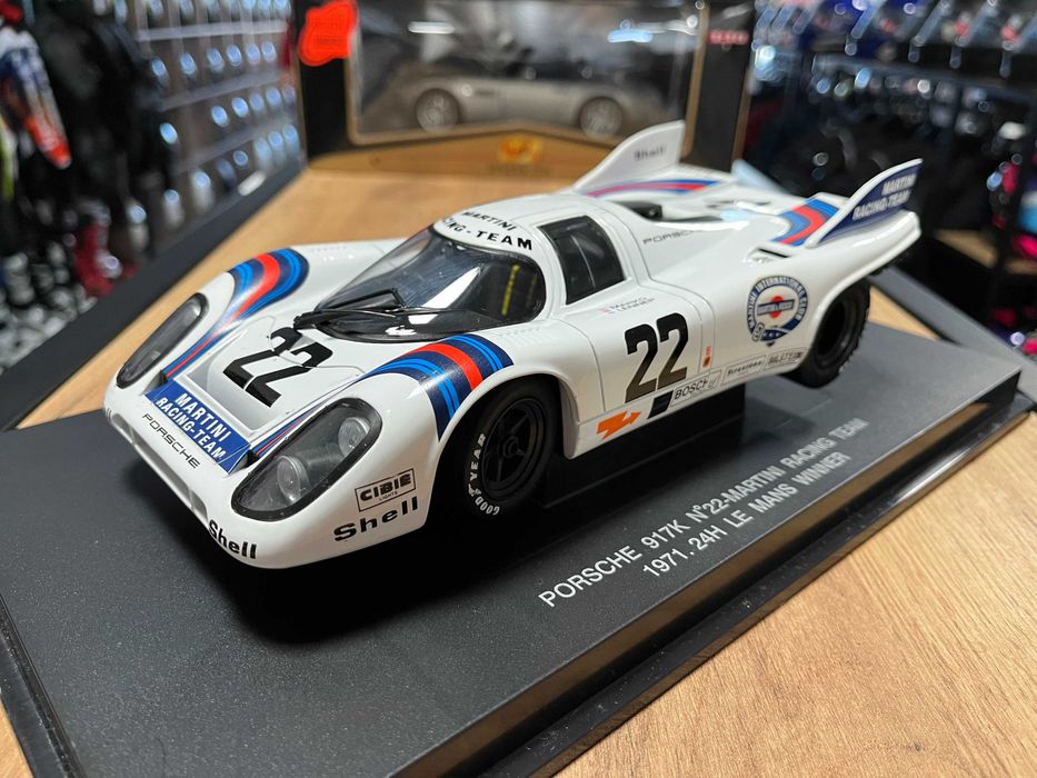 Нова метална колекционерска количка модел  PORSCHE 919K Le Mans 1:18