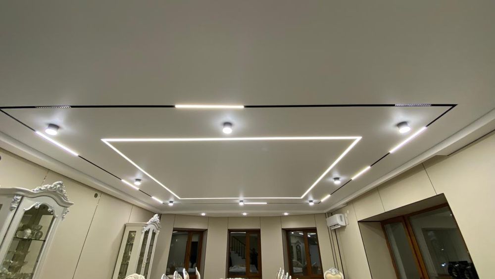 Натяжные потолки