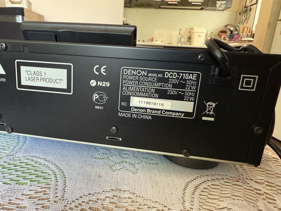 Denon DCD-710AE Качествен плеър