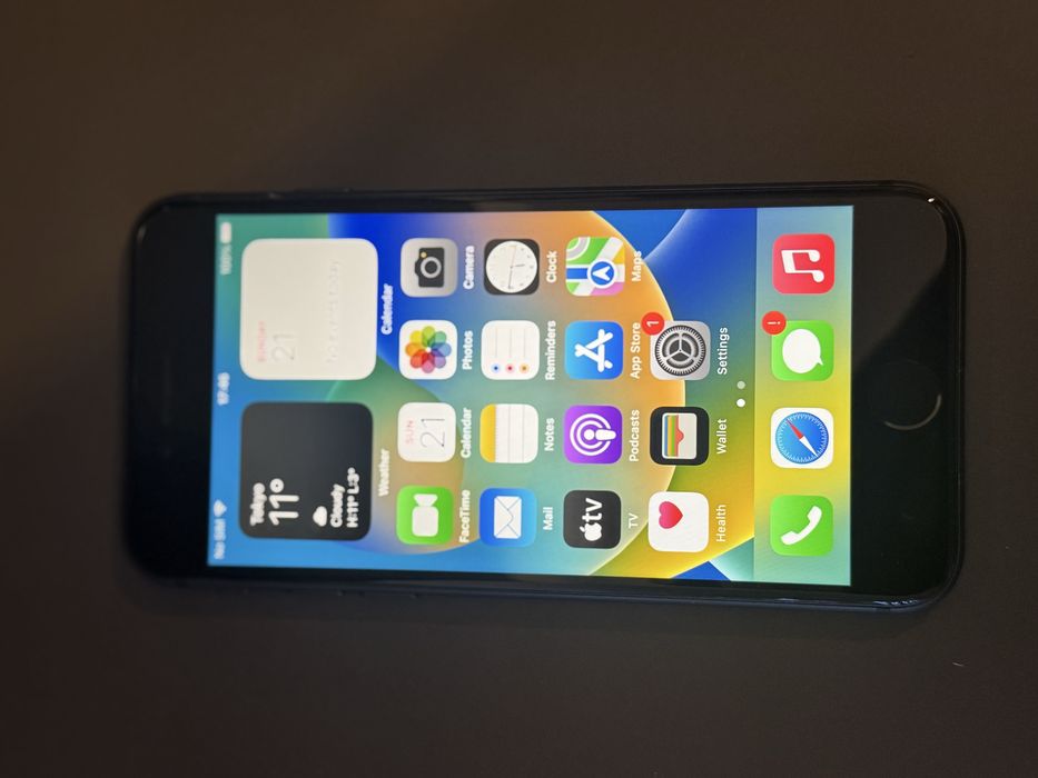 Iphone 8 , 256 Gb, baterie 96%, negru