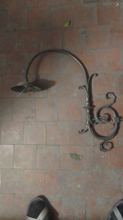 Светильник уличный латуневый