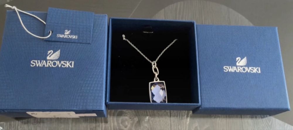 Lantisor Swarovski  Tanzanite Cristal