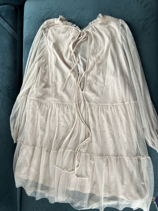 Rochie roz pal cu spate semi gol