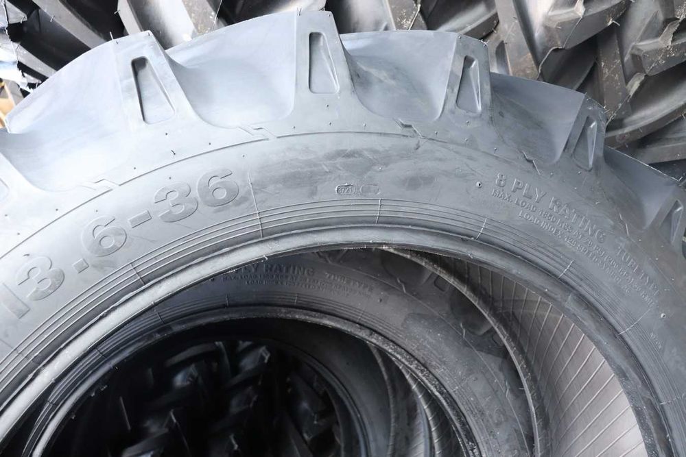 Cauciucuri noi 13.6-36 GTK 8PLY anvelope tractor spate