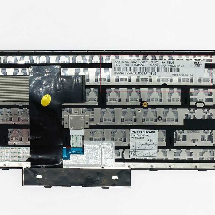 Tastatura laptop Lenovo Thinkpad T470 T480 A475 A485 fara backlight