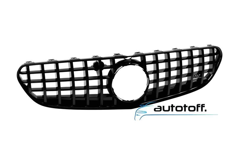 Grila centrala S-Coupe C217 A217 compatibila cu Mercedes (14-20) Panamericana Black Design